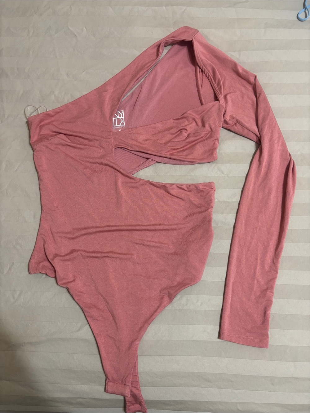 Not Yours To Keep Mauve-Pink Top - Medium